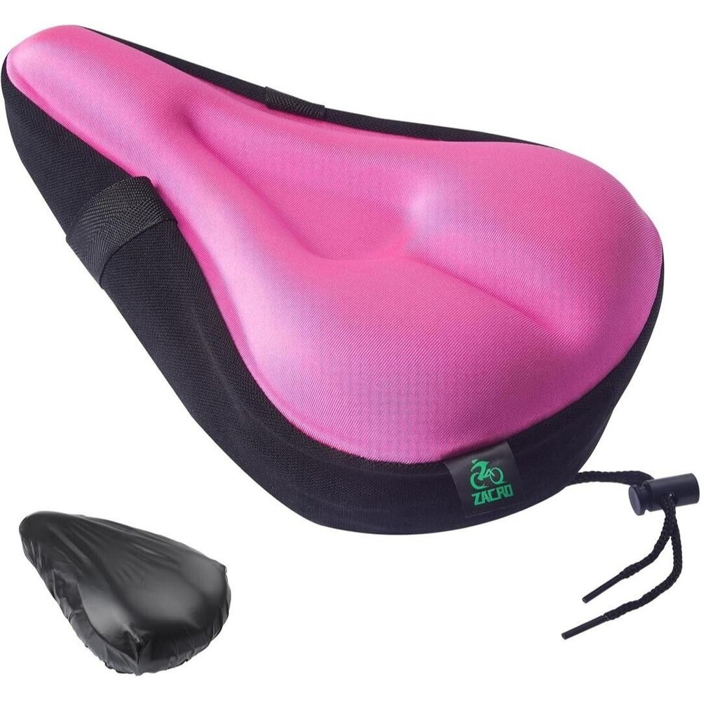 Bike Seat Cushion - Gel Padded Bike Seat Cover for Men Women Comfort, Extra Soft
